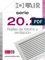 Serie 20 2 Es REjillas Desodorizacion