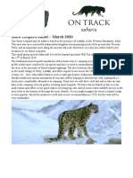 Snow Leopard Expedition 2020
