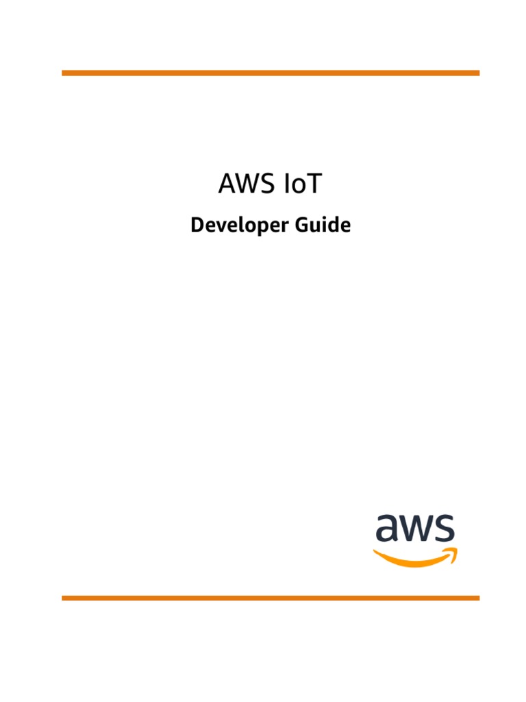 Aws Iot Manual | PDF | Software Development Kit | Amazon Web Services