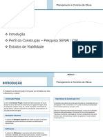 Planejamento e Controle de Obras Modulo i