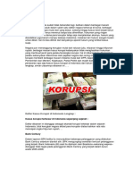 Postur Korupsi Di Indonesia