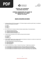 001 Agente Comunitario Saude