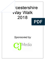 Worcestershire Way Walk 2018 Information Pack