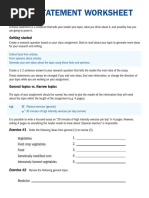 Download 1 Thesis Statement Worksheet by Davicho Ch Amaguaa SN372793246 doc pdf