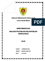 Dokumentasi Watikah Pelantikan Pengawas