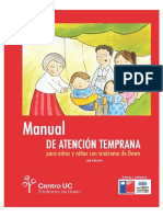 Manual de Atencion Temprana para Niños Con Sindrome de Down (2da Edicion Chile)