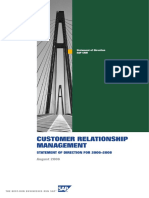 SAP CRM - Statement of Direction For 2006 - 2008 (A4)