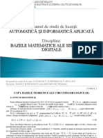 bmsd-c2 Bazele Matematici Sisteme Digitale Curs