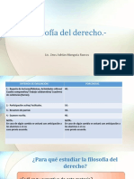 1.- Filosofía Del Derecho Aspecto Generales 02.2018