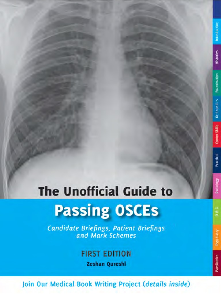 Unofficial Guide to OSCE Success | PDF | Radiology | Death