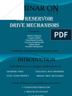 Oil Reservoir Drive Mechanisms Presentation