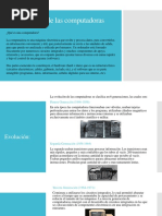 Evolución de la computadora