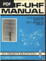 1979 - RSGB VHF-UHF Manual 3°ed | PDF | Science | Electronics