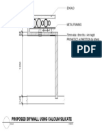 Zocalo: Proposed Drywall Using Calcium Silicate