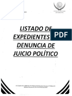 juicios políticos