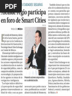 02-03-18 Alcalde regio participa en foro de Smart Cities