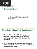 Microsoft Certifications: A Milestone For Your Technical Excellence