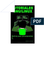 Fortino Marcelo Horacio - Tutoriales G N U Linux - Hacking para Principiantes