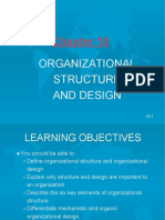 Organizational Structure & Design