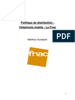 Fnac Politique de Distribution