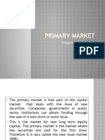 Primary Market Explained - Key Features, Intermediaries & Mechanisms