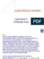 Elektrikle Tahrik Uygulama2