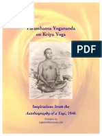 Paramhansa Yogananda On Kriya Yoga: Autobiography of A Yogi, 1946