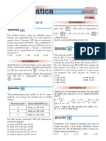 Resolução de questões de matemática