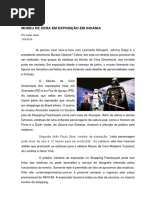 Nota cultural - Museu de Cera em Goiânia