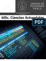 MSC en Ciencias Actuariales UNI