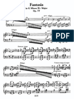 Beethoven Fantasia Op 77 PDF