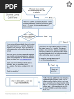 Agero Closed Loop Call Flow: Service Aid