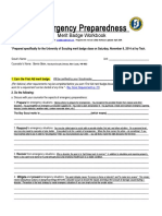 2014 Emergency-Preparedness Merit Badge Workbook