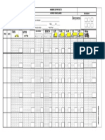 Formato para Aforo de Vehiculos