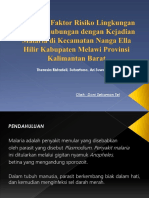 Beberapa Faktor Risiko Lingkungan Yang Berhubungan Dengan Kejadian