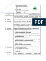 Sop Penerimaan Spesimen