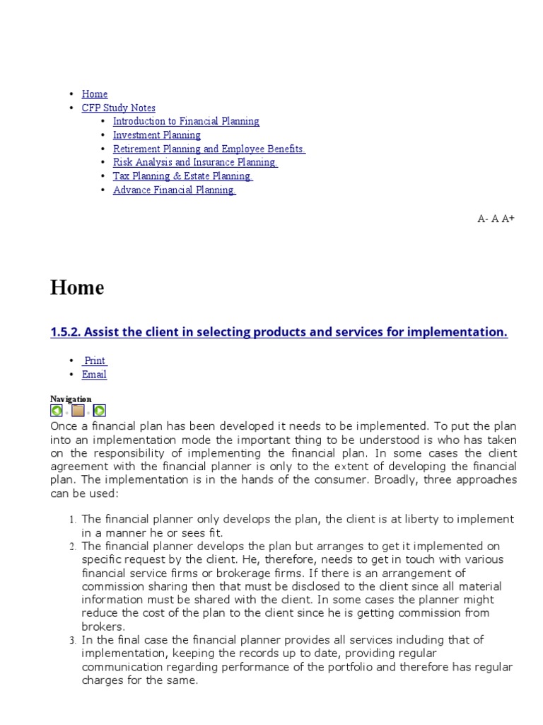 22 1 5 2 Assist The Client in Selecting Products and Services For