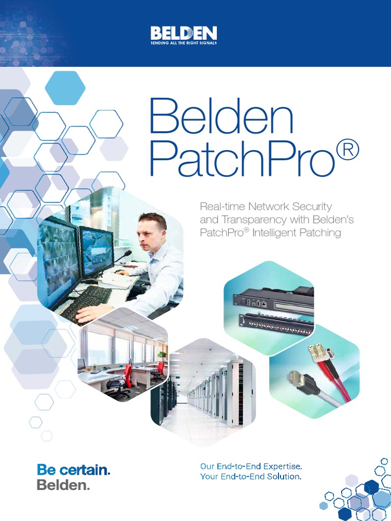 Belden PatchPro Original 101649 | PDF | Data Center | Computer Network