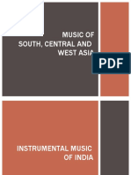 Music OF South, Central AND West Asia