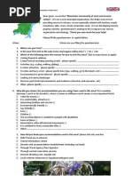 Tourism Questionnaire Lake Como 2013