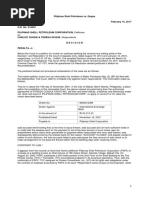 Pilipinas Shell Petroleum vs. Duque 