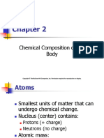 Chemical Composition of The Body