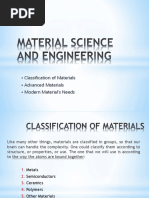 Material Science and Engineering