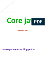 Core Java Parveen PDF