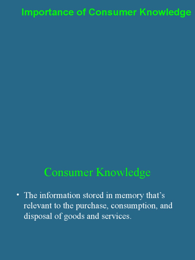 Consumer+Knowledge