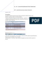 Mencari Throughput, RTT, Dan Retransmission Pada Wireshark