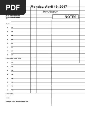  day planner