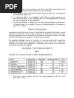 ORSI Course Structure