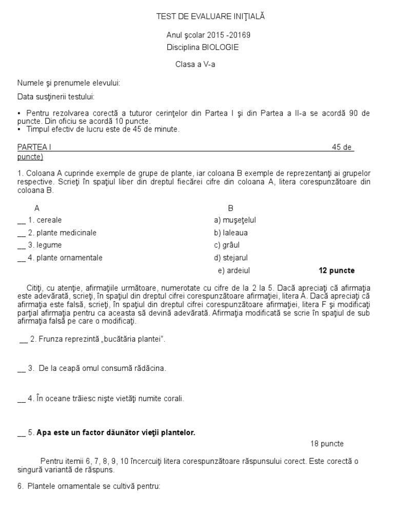 Test Initial 5 | PDF