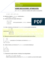 M2CS - 2 Algebra - Ecuaciones e Inecuaciones - . Problemas de Optimización